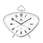 Merion fém ébresztőóra, quartz, ezüst színű