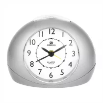 Merion ébresztőóra, quartz, ezüst színű