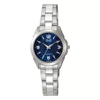   Q&Q női karóra, quartz, ezüst színű tok, ezüst színű fémcsat, kék számlap  C05A-017PY