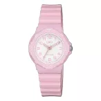   Q&Q gyerek karóra, quartz, rózsaszín színű műanyag tok, rózsaszín színű műanyag szíj, fehér számlap  V07A-007VY