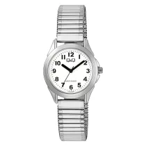   Q&Q női karóra, quartz, ezüst színű fémtok, ezüst színű rugóscsat, fehér számlap C05A-024PY