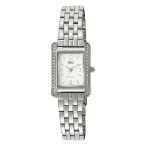   Q&Q női karóra, quartz, ezüst színű fémtok, ezüst színű fémcsat, fehér számlap Q24C-001PY