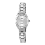   Q&Q női karóra, quartz, ezüst színű fémtok, ezüst színű számlap, ezüst színű fémcsat Q36C-001PY