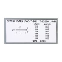 Acélszegecs stift 1.5/ 22-36 szett / 80 db