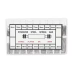 Rugósfül szett 1.5 mm/360 db