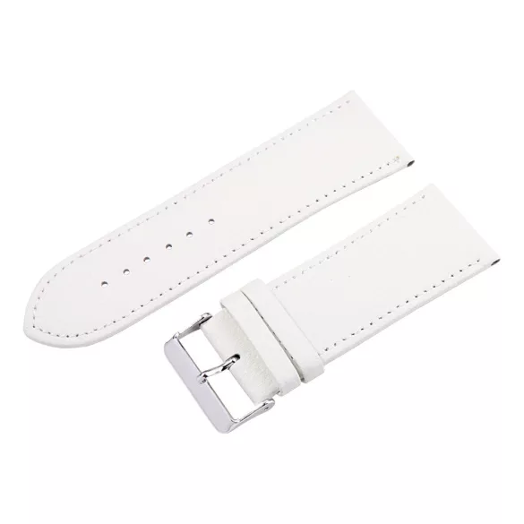 Karóra szíj, feh.ezü.30mm.XL