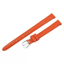 Karóra szíj, narancssárga színű, 65+105mm/ 10mm