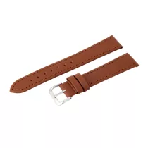 Karóra szíj, világosbarna színű, 75+115 mm / 18 mm