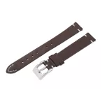   Karóra bőrszíj, barna színű, gyorskioldós, 80+125/12 mm