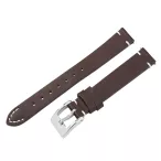   Karóra bőrszíj, barna színű, gyorskioldós, 80+125/16 mm