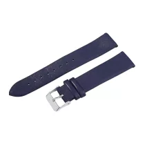   Karóra szíj, sötétkék színű, varrás nélküli, 65+105 / 20 mm  
