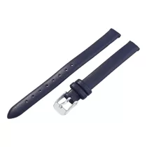   Karóra szíj, sötétkék színű, varrás nélküli, 65+105 / 8mm  