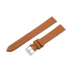   Karóra szíj, világos barna színű, varrás nélküli, 65+105 / 14 mm  
