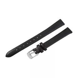   Karóra szíj,fekete színű, varrás nélküli, 65+105 / 12 mm  