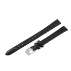   Karóra szíj,fekete színű, varrás nélküli, 65+105 / 8 mm  
