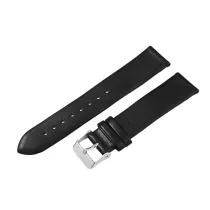   Karóra szíj,fekete színű, varrás nélküli, 65+105 / 22 mm  
