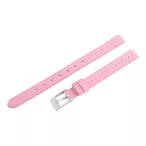Karóra bőrszíj rózsaszínű, 8 mm