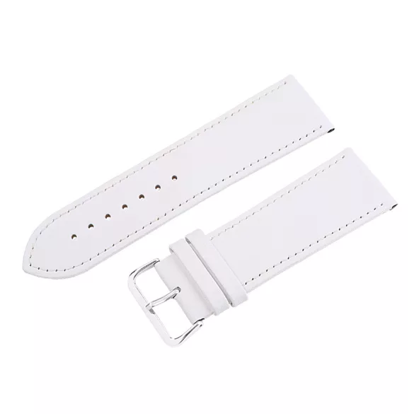 Karóra szíj, fehér színű, 85+125 mm / 32 mm XL