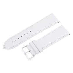 Karóra szíj, fehér színű, 85+125 mm / 26mm XL