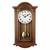 Merion ingás tölgy színű fa falióra