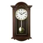 Merion ingás dió színű fa falióra