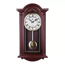 Merion ingás mahagóni színű fa falióra