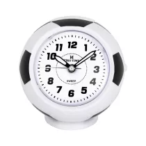   Tiko Time focis ébresztőóra, quartz, fekete+fehér színű tok