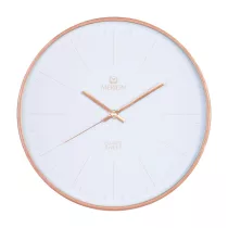   Merion falióra, quartz, rózsaarany színű keret, fehér számlap, sweep
