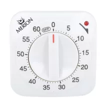 Merion konyhai percjelző, quartz, fehér színű