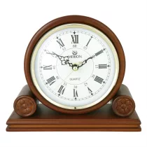   Merion fa kandallóóra, quartz, domború üveggel, tölgy színű tok