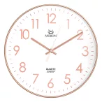   Merion falióra, quartz, rózsa arany színű tok, fehér számlap, sweep