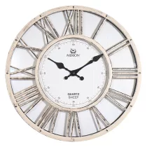   Merion falióra, quartz, antikolt római számos keret, antikolt számlap, sweep