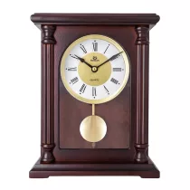 Merion ingás quartz fa kandallóóra (mahagóni)