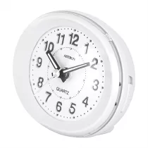 Astron ébresztőóra, quartz, fehér, LED-es számlap