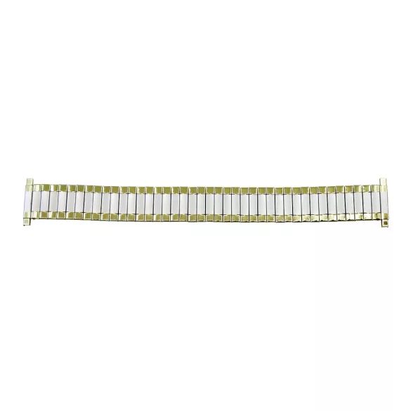 Acél karóra csat, rugós, bicolor színű, 16-21 mm