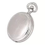   Tiko Time férfi zsebóra,quartz,ezüst színű tok, arab számos