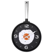 Tiko Time falióra, quartz (fekete serpenyő)