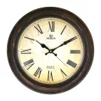   Merion falióra, quartz, bronz színű keret, antikolt jellegű számlap, sweep