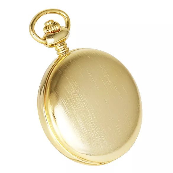 Astron férfi zsebóra, quartz, arany színű fémtok, fehér / arab számos számlap