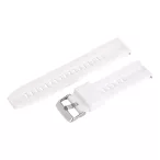   Műanyag okosóra szíj, gyorskioldós, fehér színű, normál hossz, 22mm