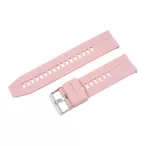   Műanyag okosóra szíj, gyorskioldós, rózsaszín színű, normál hossz, 22mm