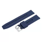   Műanyag okosóra szíj, gyorskioldós,kék színű, normál hossz, 20mm