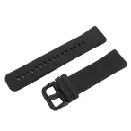   Műanyag okosóra szíj, gyorskioldós, fekete színű, normál hossz, 22mm