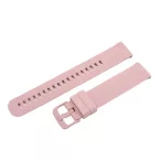   Műanyag okosóra szíj, gyorskioldós, rózsaszín színű, normál hossz, 16mm