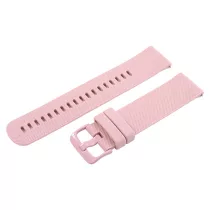   Műanyag okosóra szíj, gyorskioldós, rózsaszín színű, normál hossz, 22mm