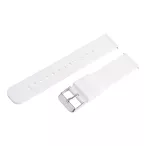   Műanyag okosóra szíj, gyorskioldós, fehér színű, normál hossz, 20mm