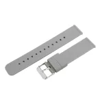  Műanyag okosóra szíj, gyorskioldós, szürke színű, normál hossz, 18mm