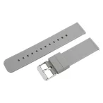   Műanyag okosóra szíj, gyorskioldós, szürke színű, normál hossz, 22mm