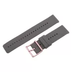   Műanyag okosóra szíj, gyorskioldós, szürke színű, normál hossz, 22mm