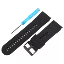   Garmin QuickFit, szilikon, fekete színű okosóra szíj, 26 mm